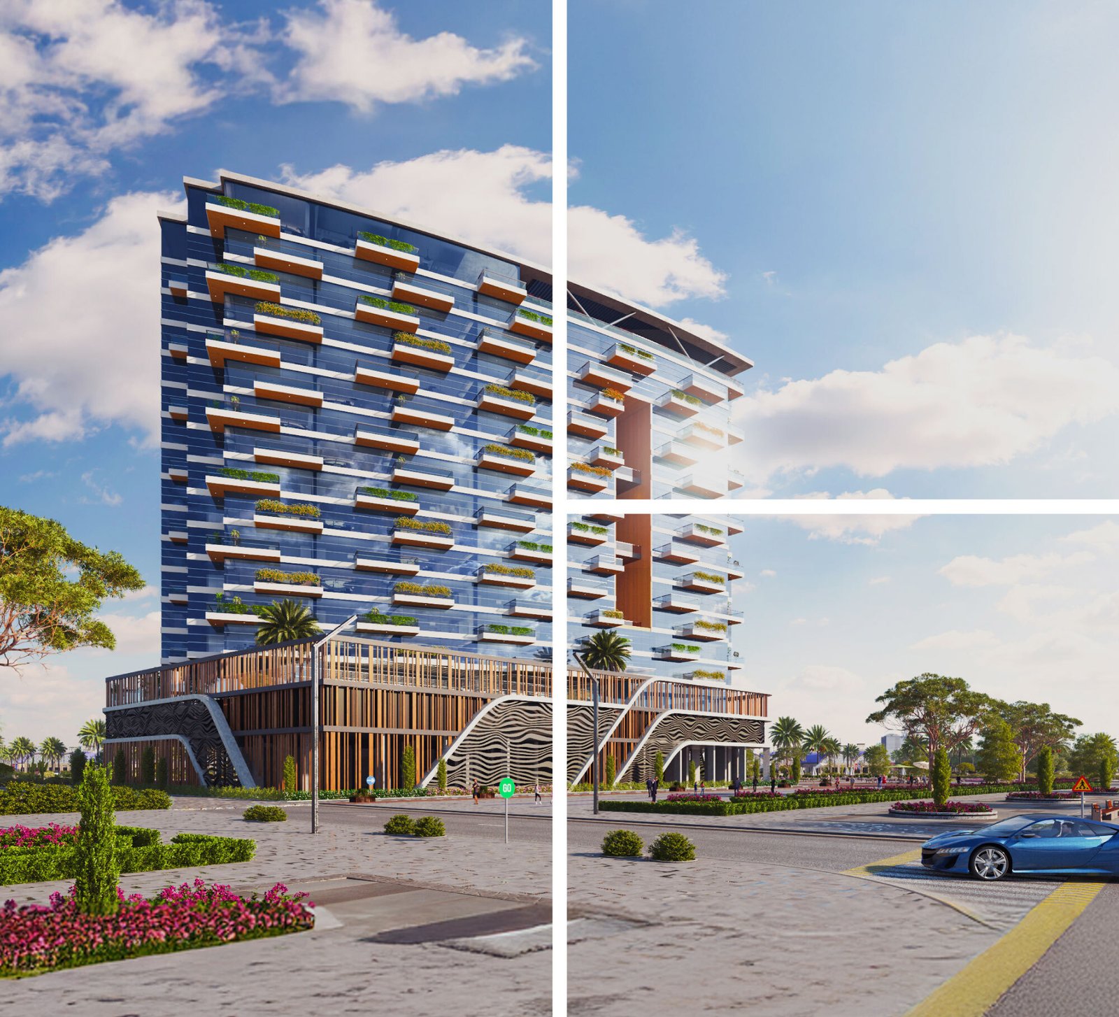 Ocean Tower Dubai Islands Architecture